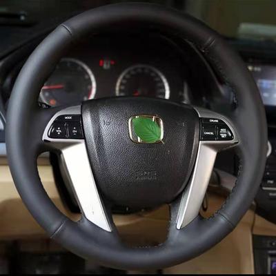 DIY Ručně šitý kožený potah na volant auta Pro Honda Accord 8 2008-2012 Crosstour 2012 Pilot 2009-2015 Odyssey 2