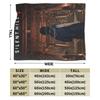 Soft Warm BlanketChildren Decorative Silent Hill F Video Game Horror Throw Blanket  Flannel Bedspread For Sofa Bed Cover