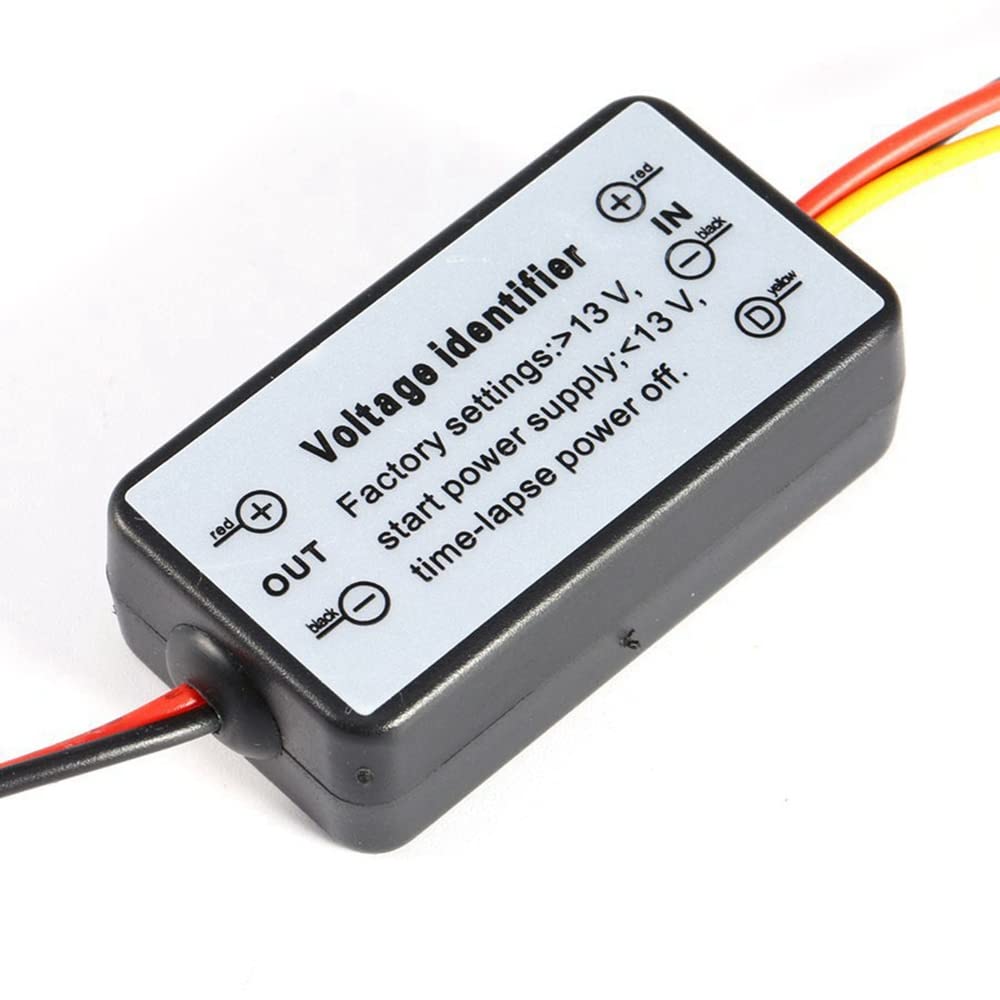 RIPPEY Car LED Daytime Running Light Controller Relay Harness Dimmer Switch On/Off 12-18V Fog Light Controller DRL Controller