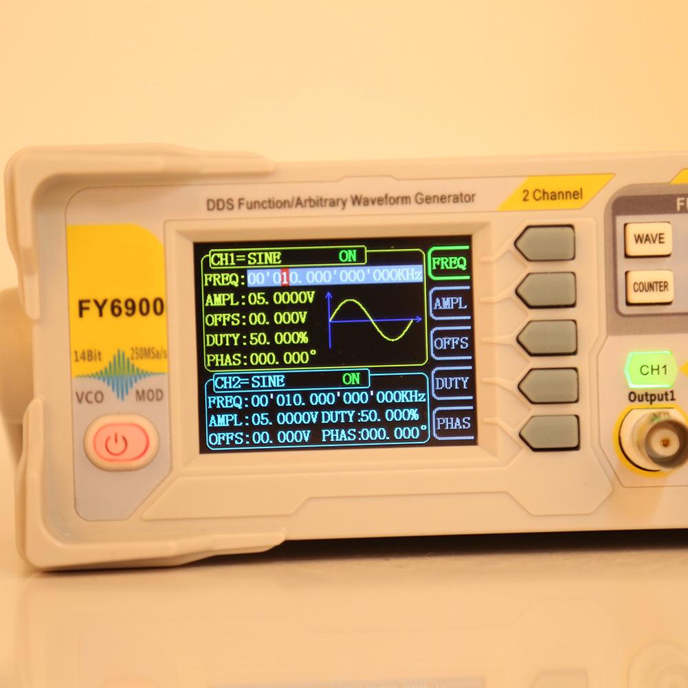 Function Generators FY6900 60MHz DDS Signal Generator - Dual