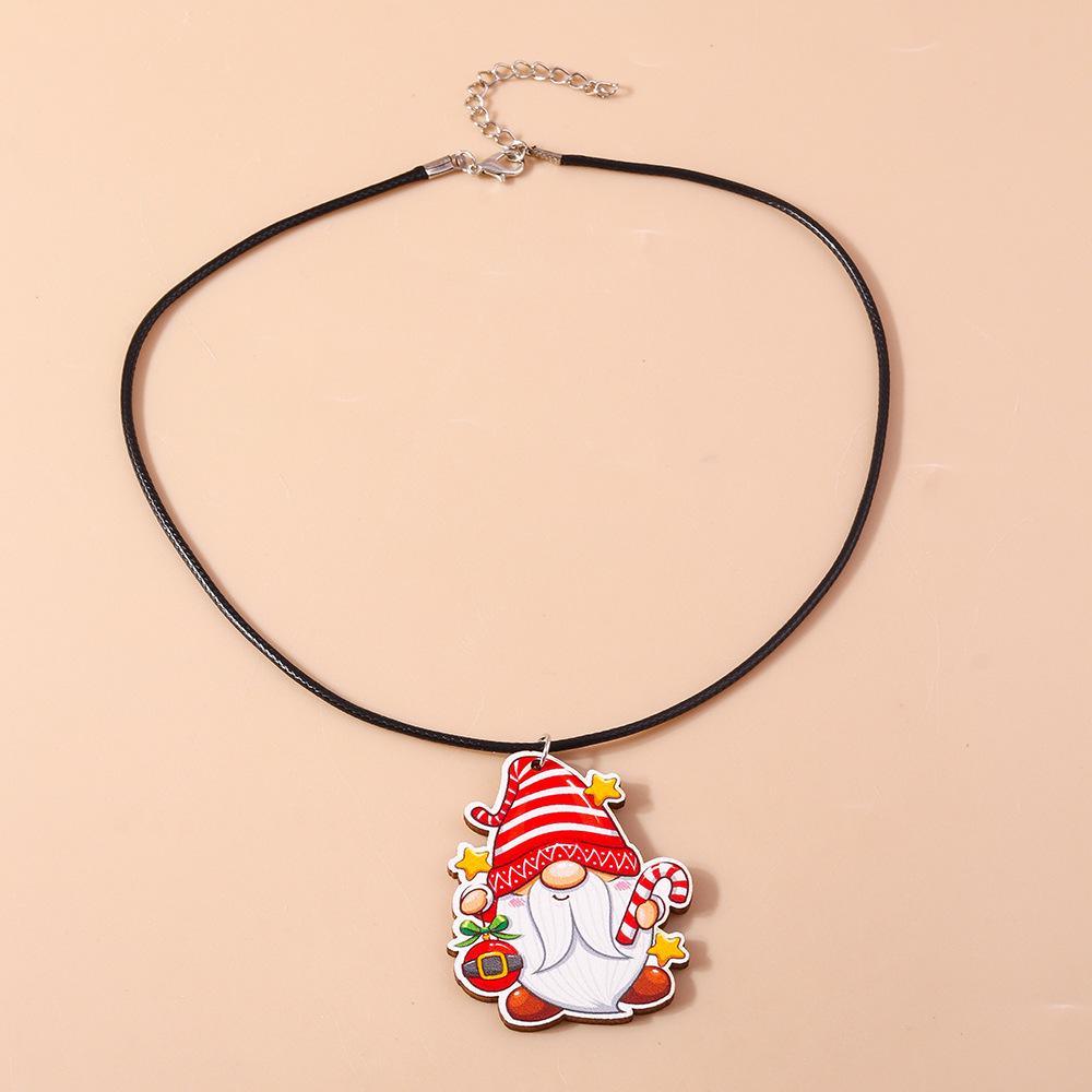 Weihnachtsmann Halskette: Kreative Weihnachts-Schlüsselbeinkette