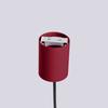 Lampa Wisząca Nowoczesna Burgund Ryflowana Szklana Biała Kula Do Salonu Jadalni Nad Stół 1Xg9 8W Halo Sollux Lighting