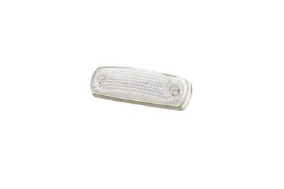 LED Yan Tipi 101 1 Adet Lamba, (Şeffaf Lens/Turuncu), 24V,