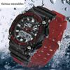 New Electronic Watch Multifunctional Outdoor Sports Green Light Waterproof Men's Watch Simple Creative Watch