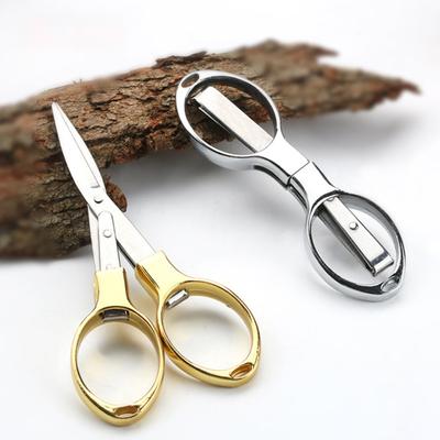 Vikbar sax Ergonomisk design Sharp Cutter Bärbar liten hopfällbar hantverkssax för utomhusbruk