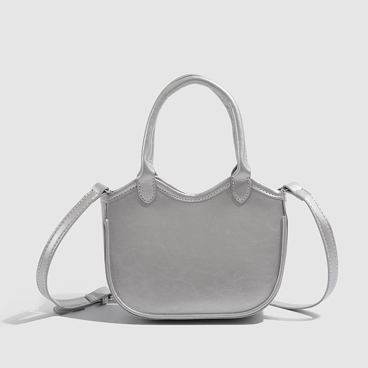 2025 Super Popular Simple All-Match Niche Food Basket Handbags Women's Spring and Summer New High-Grade Crossbody Bucket Bag