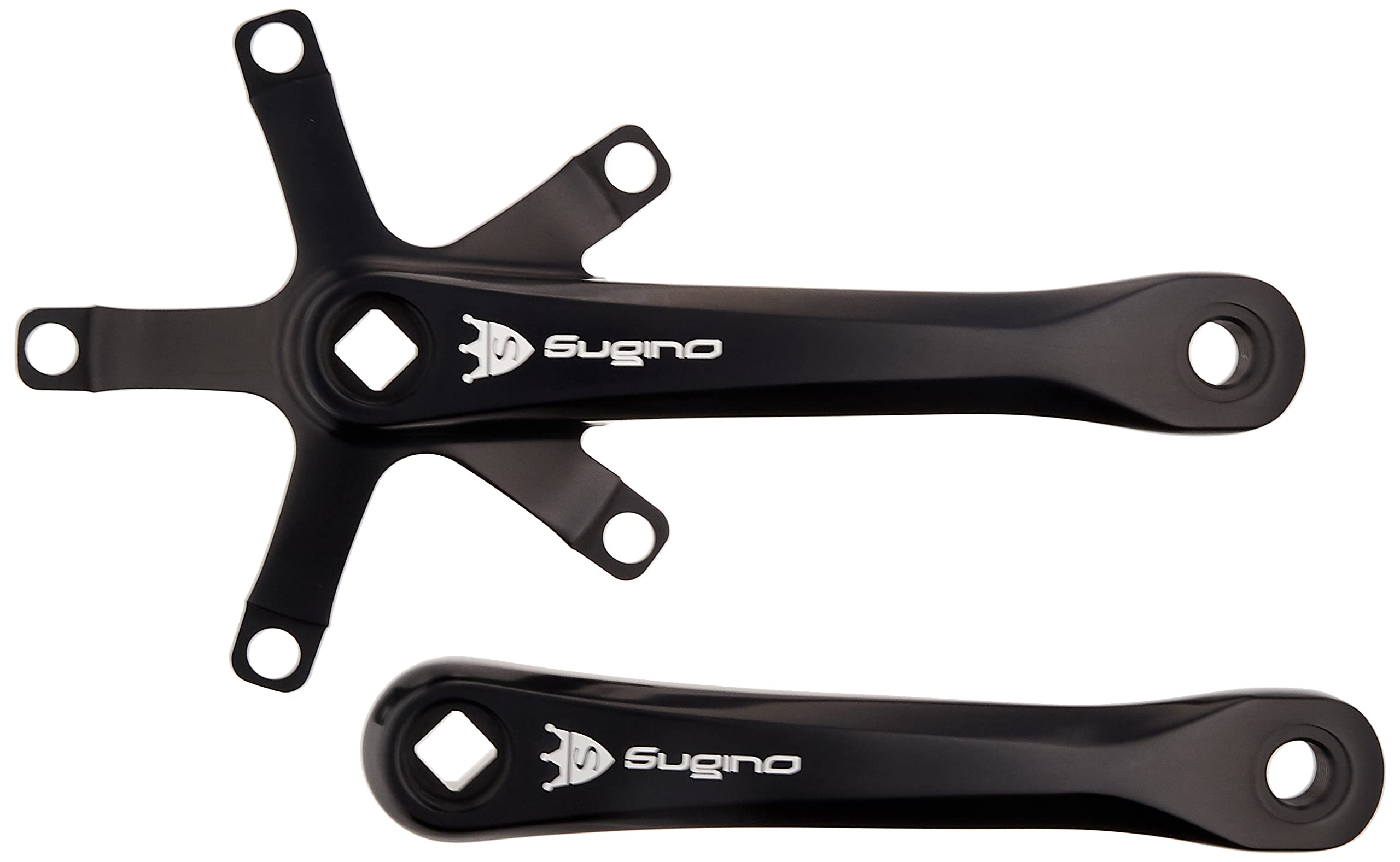 

Sugino RD4 Crank ABK BLK Mighty Taper 170mm (single) P.C.D.130mm чёрный