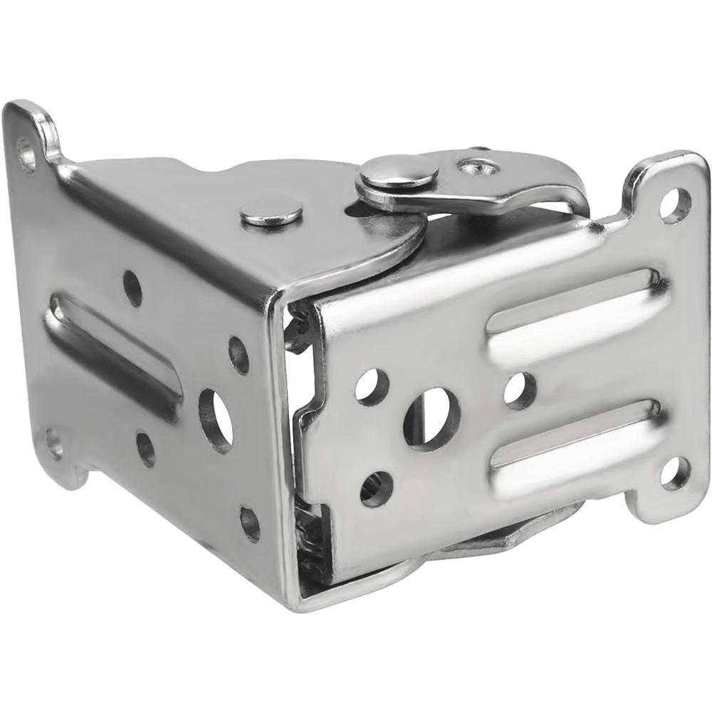  4 Folding Table Leg Brackets, 90-degree Foldable Self-locking Hinges, Tabletop Extension Brackets, Suitable For Furniture Legs.