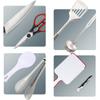 Set di Utensili da Viaggio Portatili 9 pezzi Acciaio Inossidabile Set di Pentole da Cucina da Campeggio Utensili da Cucina per