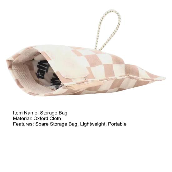Multifunctional Storage Bag, with Hook And Loop Design Pocket, Portable Durable Oxford, Cash Medicine Keys Organizer for Hats Bras Backpacks