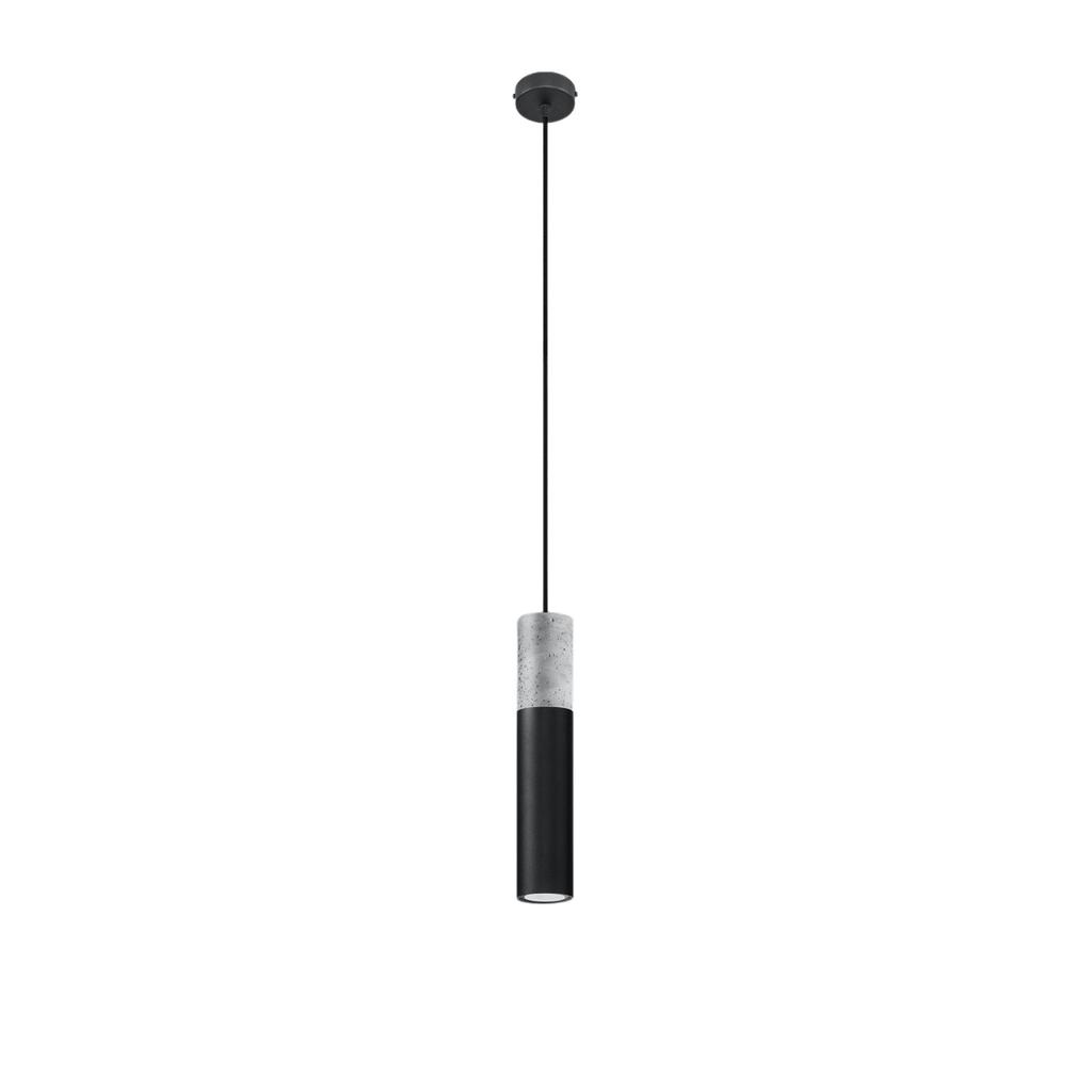 Borgio 1 black hanging lamp