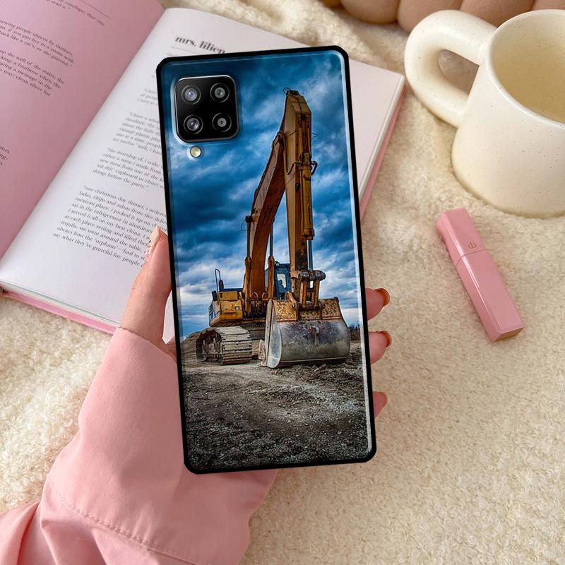 Excavator Case For Samsung Galaxy A54 A34 A14 A13 A12 A22 A32 A52 A72 A51 A71 A53 A52S Back Cover