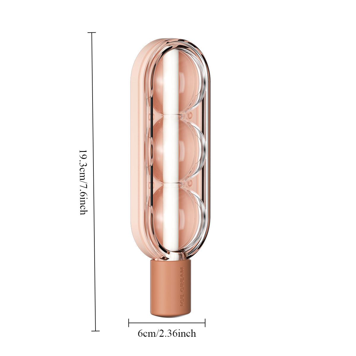 

Tomatoes on Sticks Ice Cream Mould Straw Two in One Silica Gel Ice Cube Complementary DIY 6x19.3cm