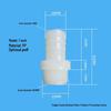 QBY Pneumatic Diaphragm Pump Parts: Piston, Plastic Slider, Silencer, O-Ring, Seal Ring