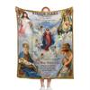 Manta Virgen De Guadalupe Blanket Bible-Verse Prayers Virgen Mary Blanket Mother of God Inspirational-Jesus Throw Blankets Cozy Soft for Couch Sofa