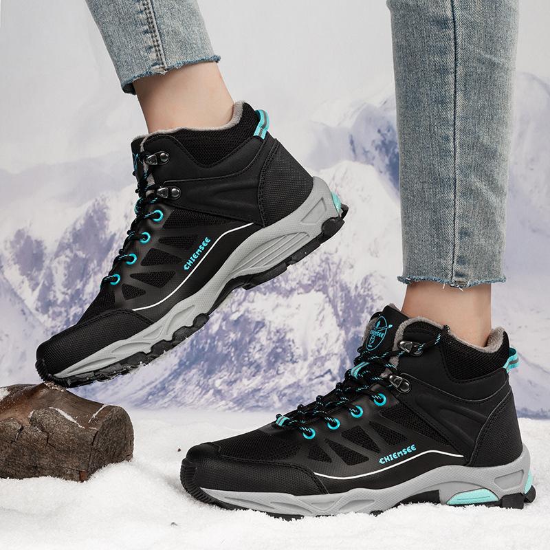 Autumn New Outdoor Sports and Leisure Shoes Platform Off-road Hiking Boots Military Boots Fashion Sports Shoes Women's