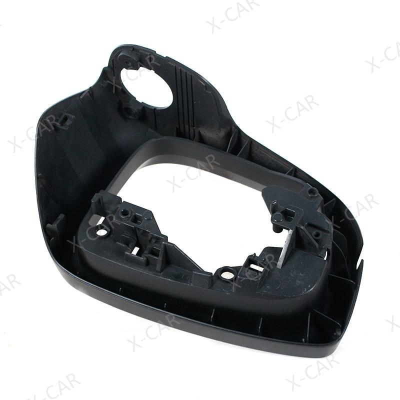 For Mazda 3 Axela M3 2017 2018  Side Mirror Frame Lens Glass Rearview Mirror Cover Lower Bottom Cap Lid