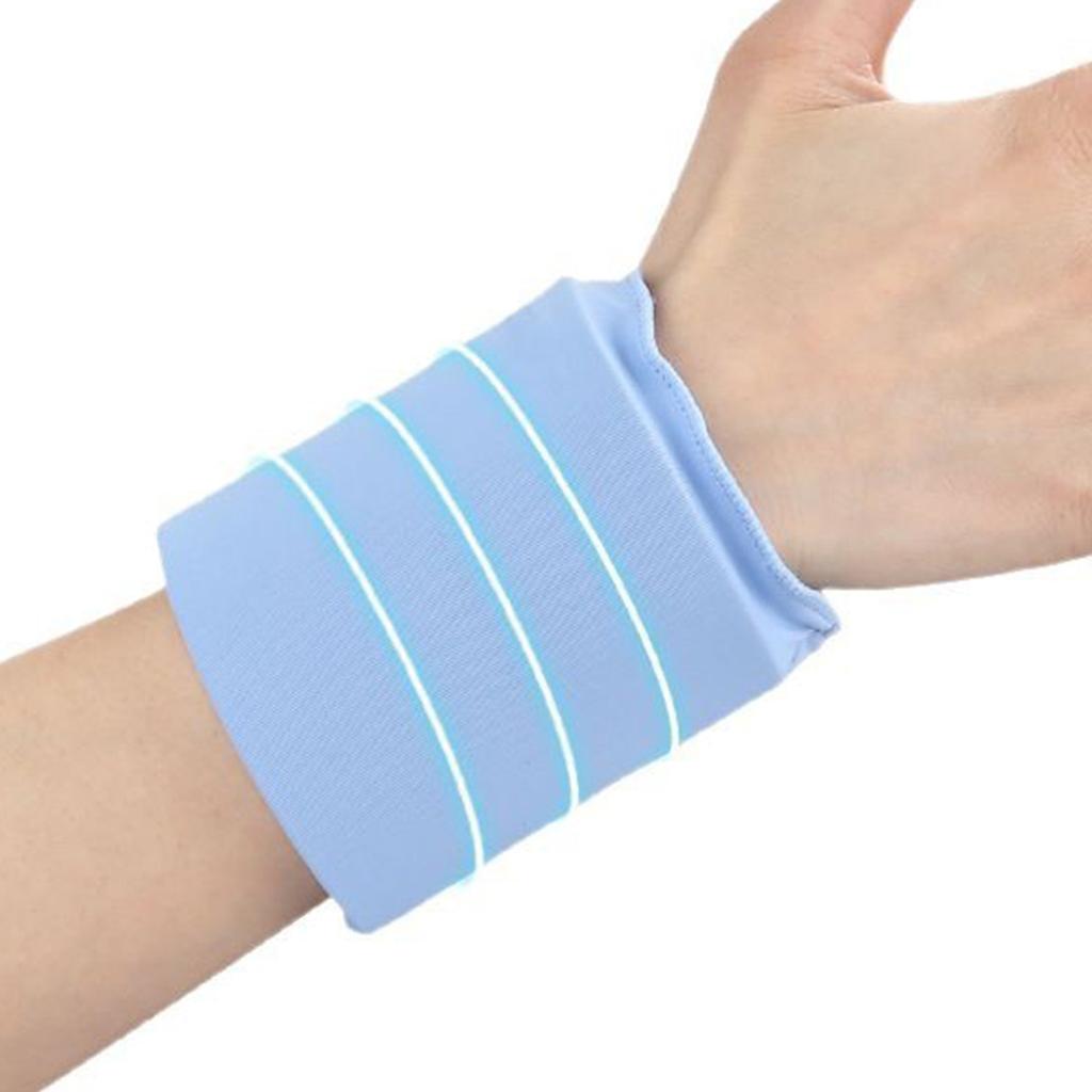Wrist Brace Wrist and Ankle Ice Wrap Soft Cold Gel Wrist Wrap Waterproof Wrist Gel Brace for Sports Injuries Swelling Bruises