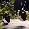 Collana VONALA Con Ciondolo Gatto E Cane – Argento 925 Con Zirconia – Sempre Nel Cuore