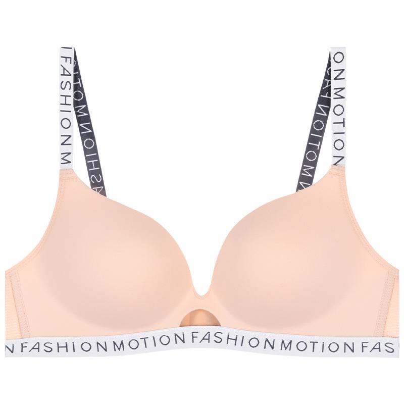 Women's Wireless Padded Bra Set: Adjustable, Push-Up One-Piece for Small Bust