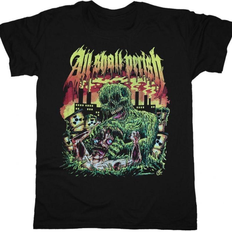 ALL SHALL PERISH Band NORTHWEST ANNIHILATION S-5XL Cotton Black T Shirt CM667 Unisex T-Shirt S