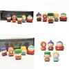 5pcs South Park Figures Block Set For Children's Imagination Play And Home Decoration