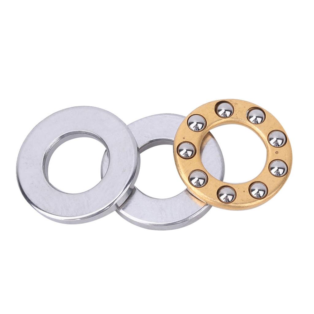 10pcs Thrust   Bearing Miniature High   Flat Steel Bearings Set (F6-12M 6x12x4.5mm)