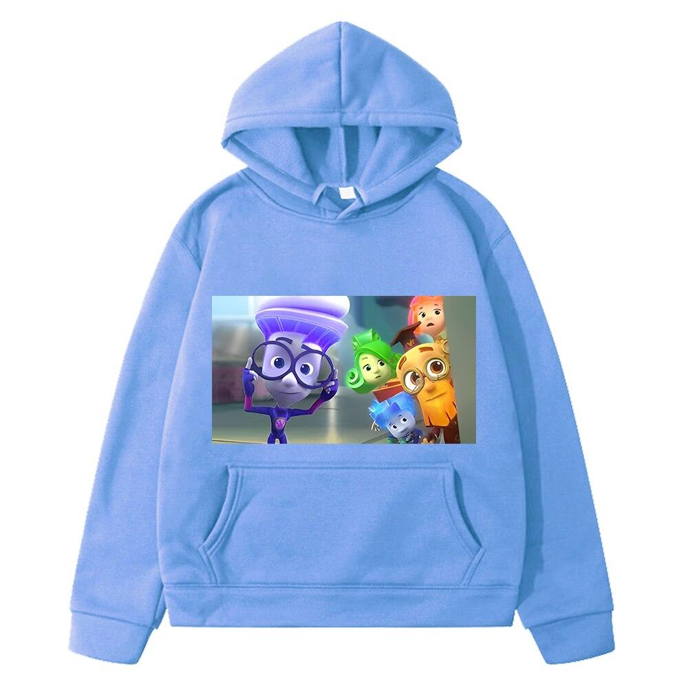 

Толстовки с капюшоном «Фиксики», «Россия аниме», флисовая толстовка, детская одежда для девочек y2k sudadera, осенний пуловер, куртка с капюшоном для мальчиков и девочек