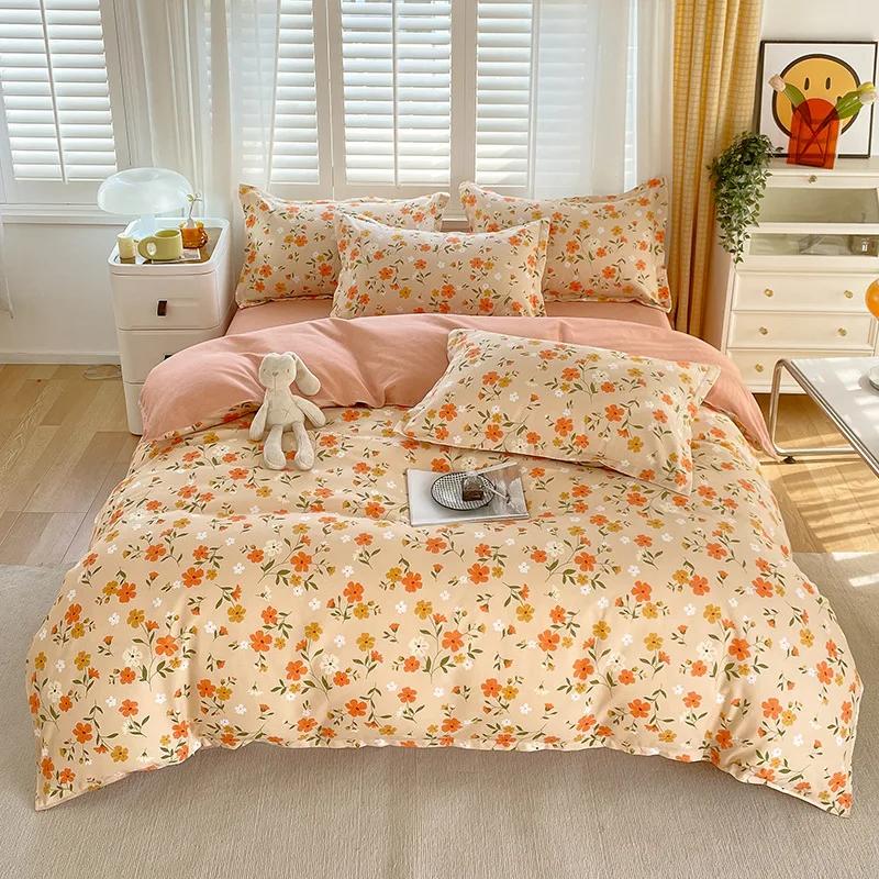 

2025Новый Мягкий Постельный Комплект Утолщенный Диагональной Шлифовки Пододеяльник с Наволочкой Постельные Принадлежности Покрывало Наволочки Комплект Одеяла 3PCS-1.2m