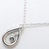 4℃ teardrop Necklace 2018 Christmas Limited K10 white gold 1.2g Women Used