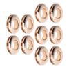 10Pcs Metal Eyelets Kit Shoe Boot Repair Eyelets Alloy for Fabric Leather Belt Paper Crafts Clothes Bag Round