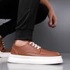 Fashion Lightweight Outdoor Sneakers Non-Slip Comfortable Casual Sports Shoes Thick Bottom Flats Men's Breathable Lace-Up Walking Shoes