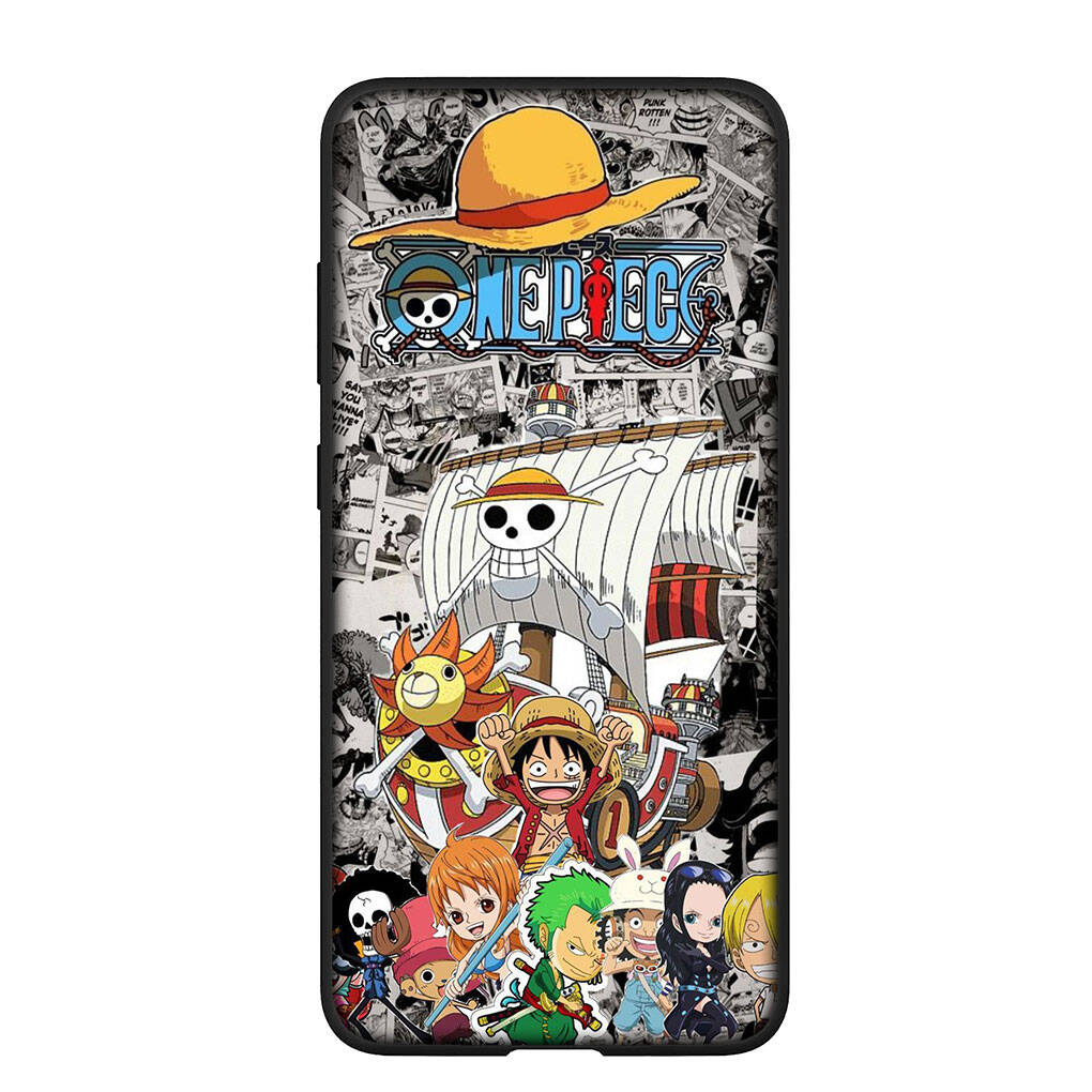Phone Case for iPhone 17 15 16 Plus Redmi Note 14 12 11 13 Pro Max Huawei P30 P20 Lite OPPO A60 A80 A38 A54 Anime Roronoa Zoro One Pieces Luffy Cover