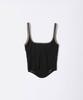 SCULPTOR Beaded Maria Top Black
