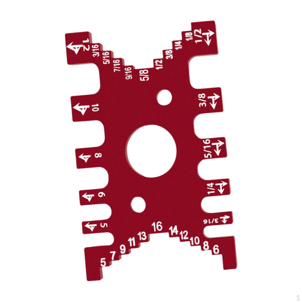 Dovetail Jig Tenon Caliper Aluminum Alloy High Precision for Measuring Height Versatile Carpentry