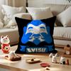 EEVISU BRAND Pillow Case Antidustmite Pillowcase Invisible Zipper Silky Short Plush Sofa Cushion Cover