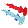 Yousheng Dog Squeaky Toy Tear-resistant Soft Hammerhead Shark Shape Pet Dog Chewing Toy for Home