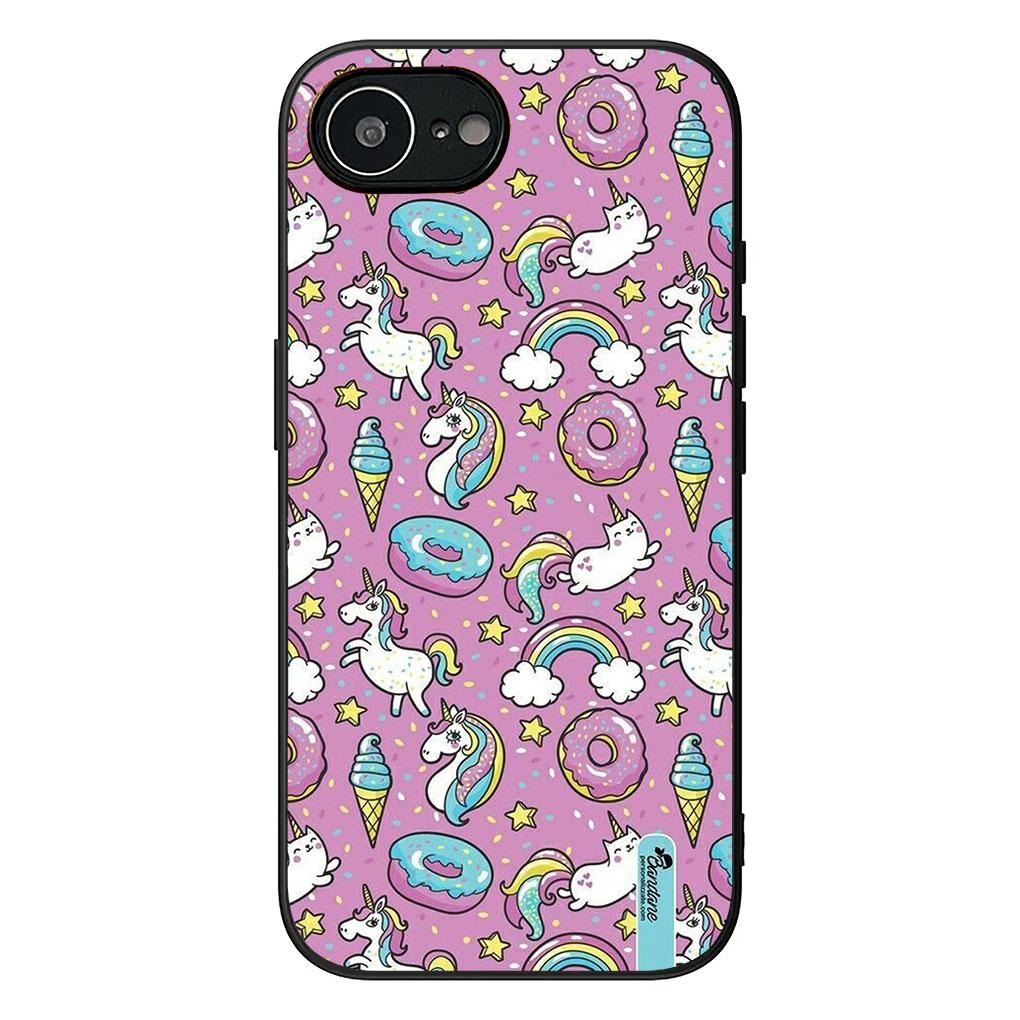 Phone Cover for Apple iPhone 13 12 Mini XS 11 Pro Max 7 8 Plus XR SE 2022 2020 SE3 Case Rainbow Unicorn Anime Cartoon Horse