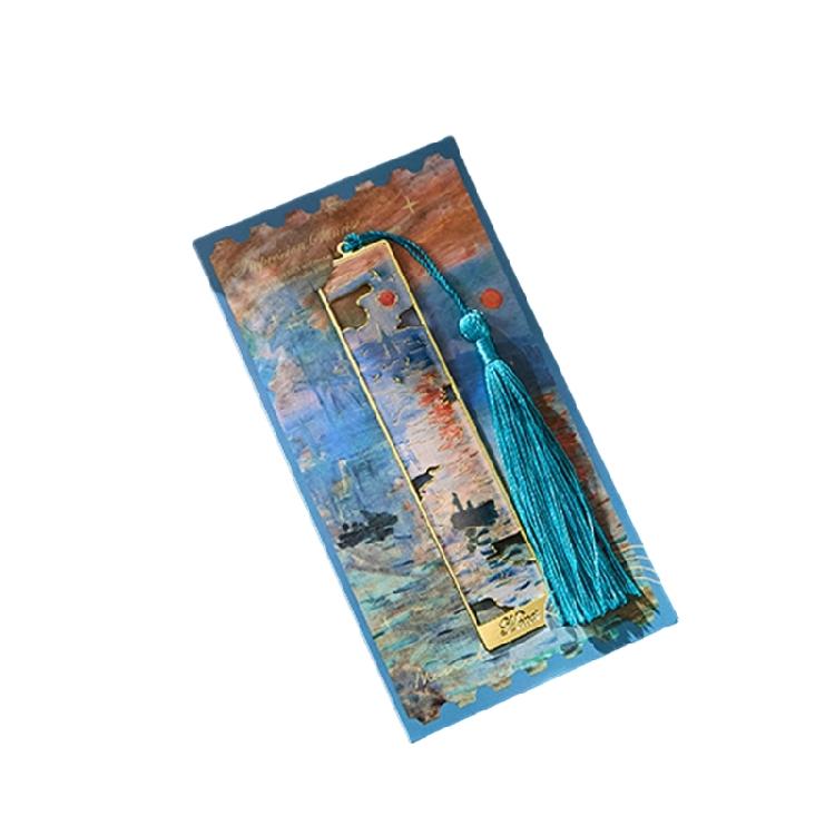 Scrapbooking Bookmarks Hollow Metal Book Marker with Tassels Book Marker for Teacher Book Lover Student Present