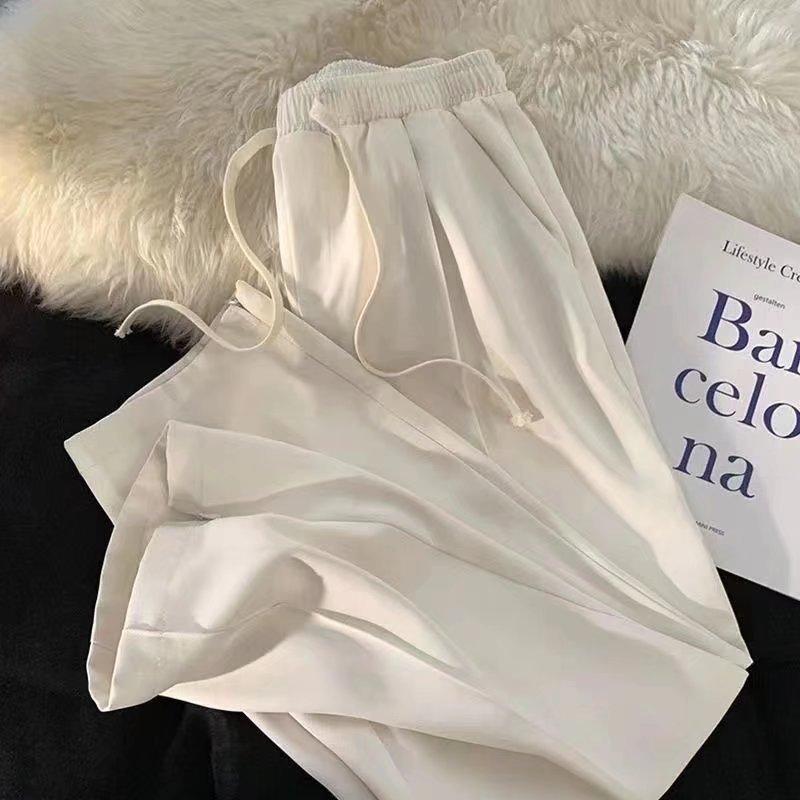 Men's Niche Summer Thin Straight-leg Sweatpants Versatile Casual Pants