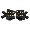 1Pair 10 Studs Anti-Skid Snow Ice Gripper Climbing Shoe Spikes Grips Cleats Overshoes Crampons Spike Shoes Crampon S/M/L