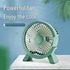 Silent USB Mini Desktop Fan: Portable, Strong Wind for Student Dorms