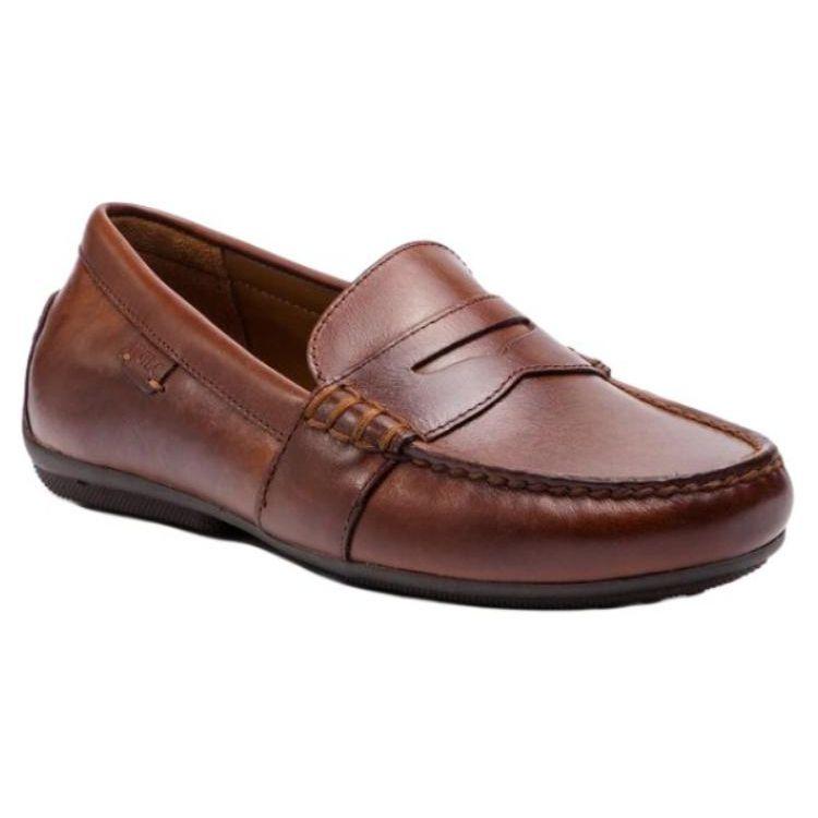 Polo Ralph Lauren Slip-On Loafers Men Shoes Brown 803707787002