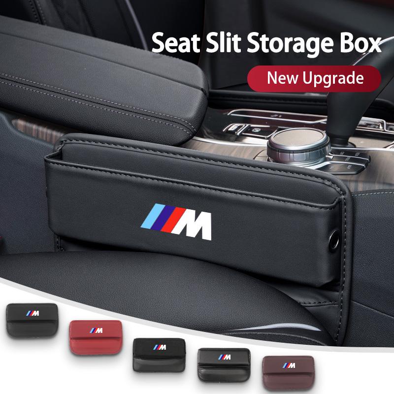 Car Seat Gap Tidying Multifunction Console Crevice Storage Box For BMW Performance X1 X3 X5 E39 E46 E90 F20 E60 F30 M3 M5