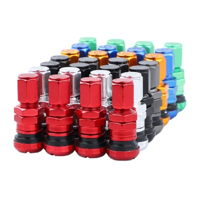Car Wheel Valves Stems Cores Aluminum Alloy Construction with Enhances Durability and Style For Everyday Commuting 4pcs