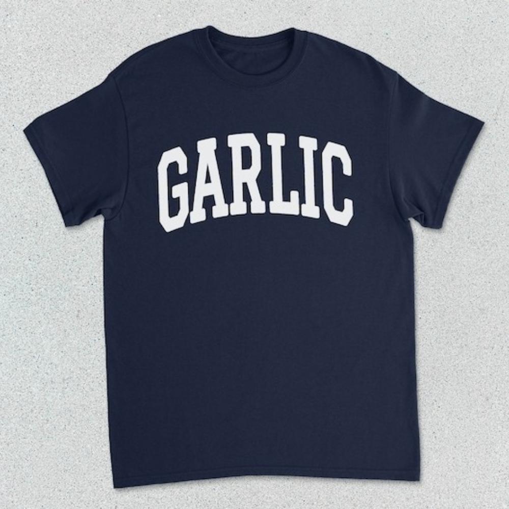 Garlic TShirt Women Unisex Casual Cotton Graphic T Shirts Creative Streetwear Camisetas Tops Tee Shortsleev