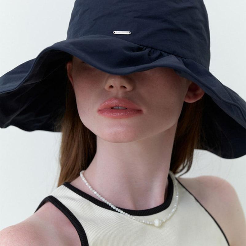 LOVE ME MONSTER Sunflower Bucket Hat_Navy (L242MCP060)