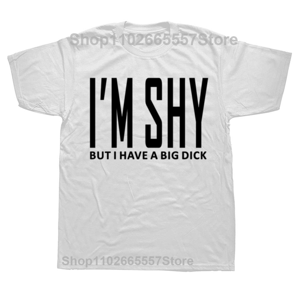 I Have The Dick So Make The Rules Men T Shirts Fashion Cotton Crew Neck Tee Shirts Male Euro Size Streetwear Top Tees