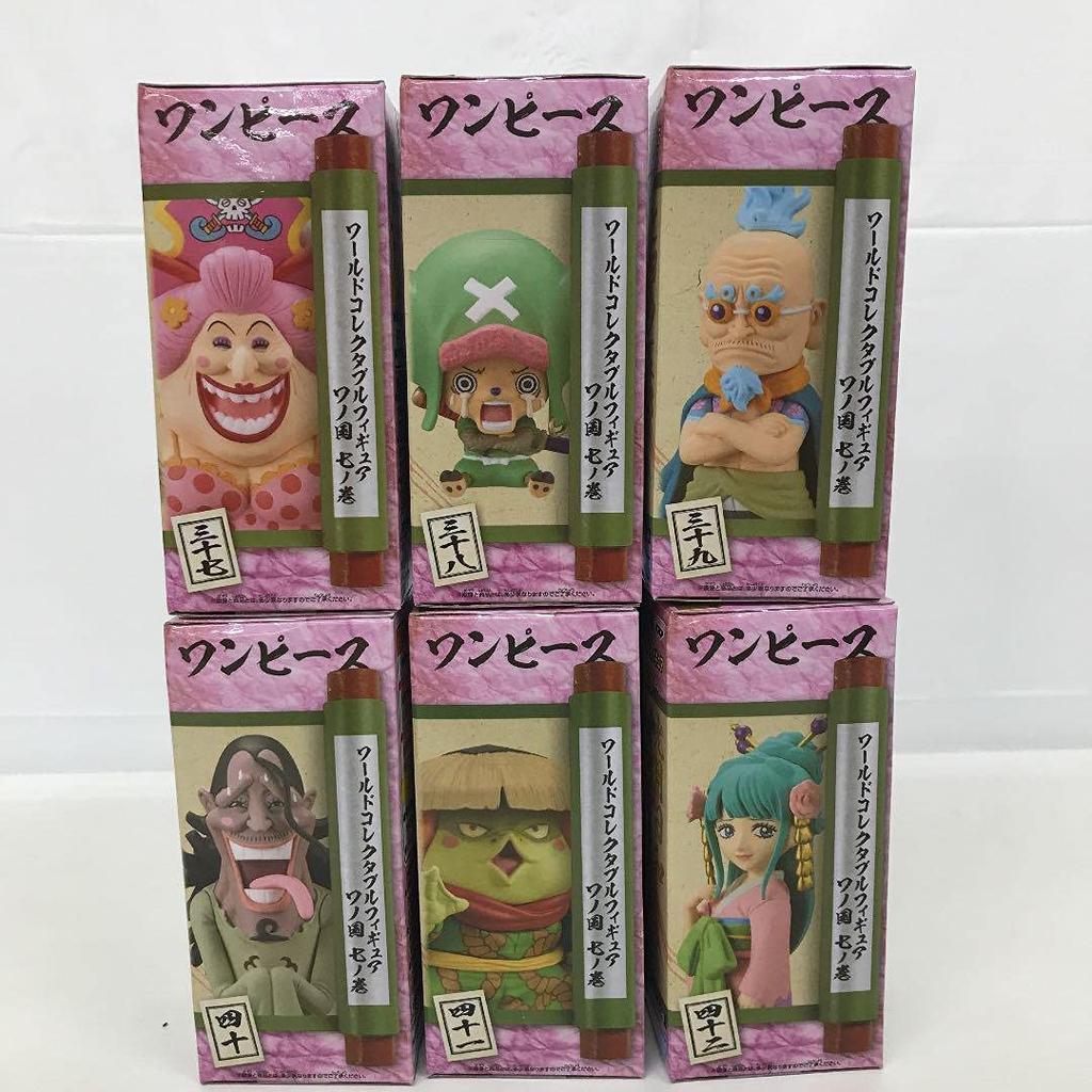 One Piece World Collectable Figure Wano Country 7 Set of 6 Types