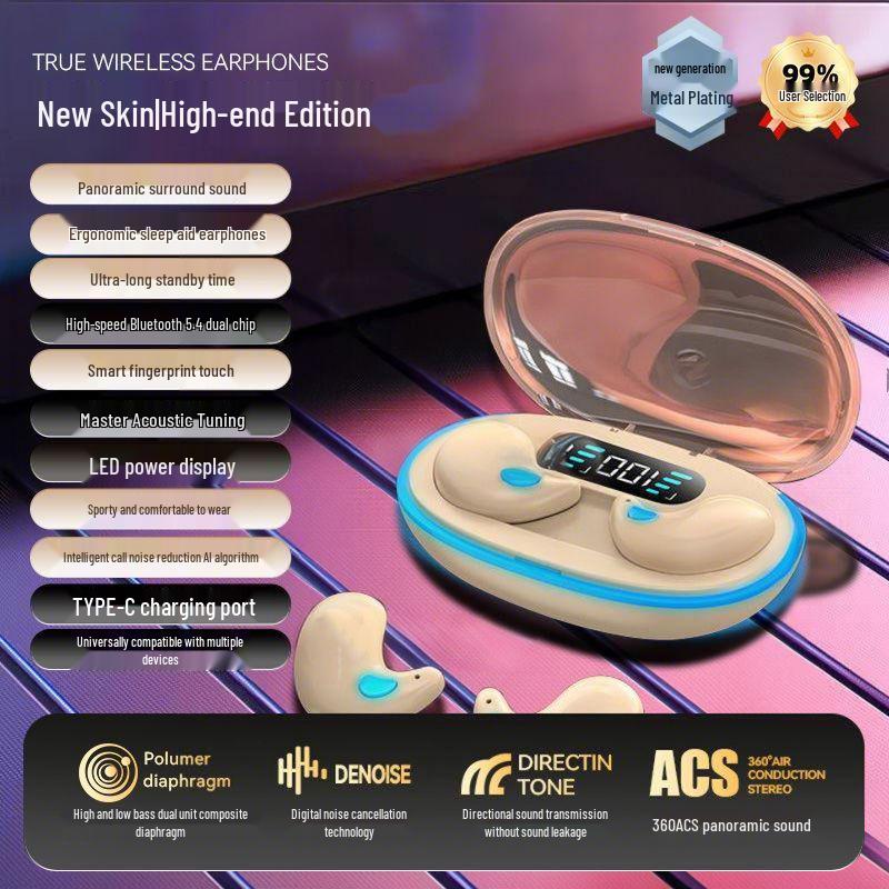 2025 Premium Bluetooth True Wireless In-Ear Headphones, Long Battery Life, Ideal for Running, Unisex Design